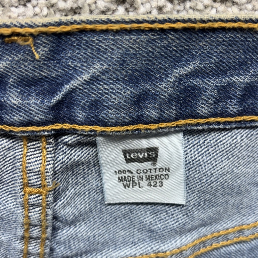 Levi's 501 XX Blue Jeans Men's 33x34 Original Preshrunk Button Fly Deadstock NWT - Picture 15 of 16
